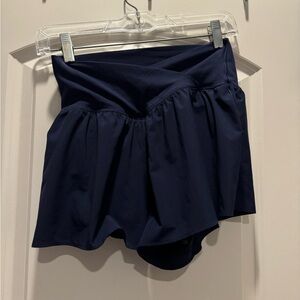 Aerie navy cross over shorts